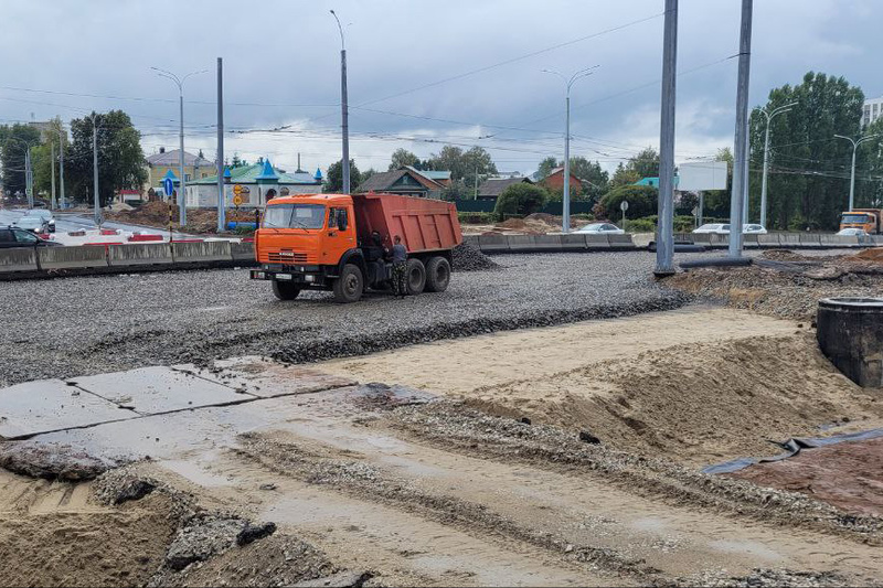 «Дорисс» сообщил, когда запустят движение по второй половине перекрестка на Гражданской