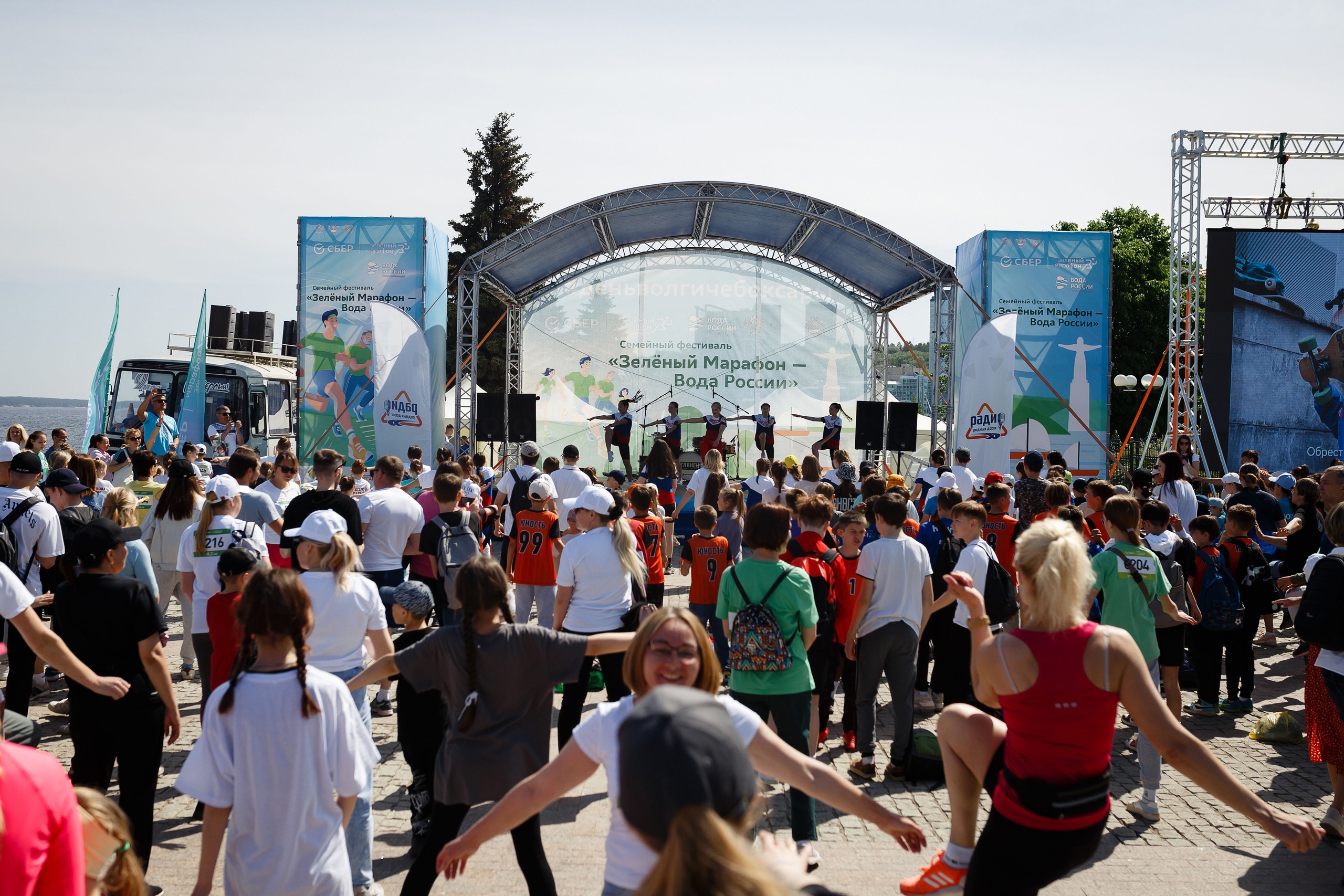 Более 57 тысяч гостей посетили площадки Зеленого марафона-2023 на территории Волго-Вятского банка Сбербанка